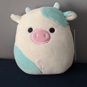 5" Belana blue cow Easter squishmallow